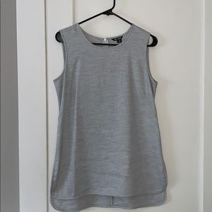 Nic & Zoe Gray Sleeveless Sheath top